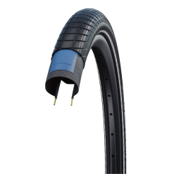 SCHWALBE BIG APPLE Draht Schwarz Mit Reflexstreifen Active Line Reifen