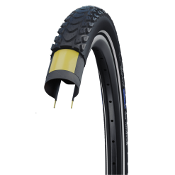 SCHWALBE MARATHON MONDIAL Draht Mit Reflexstreifen Performance Line