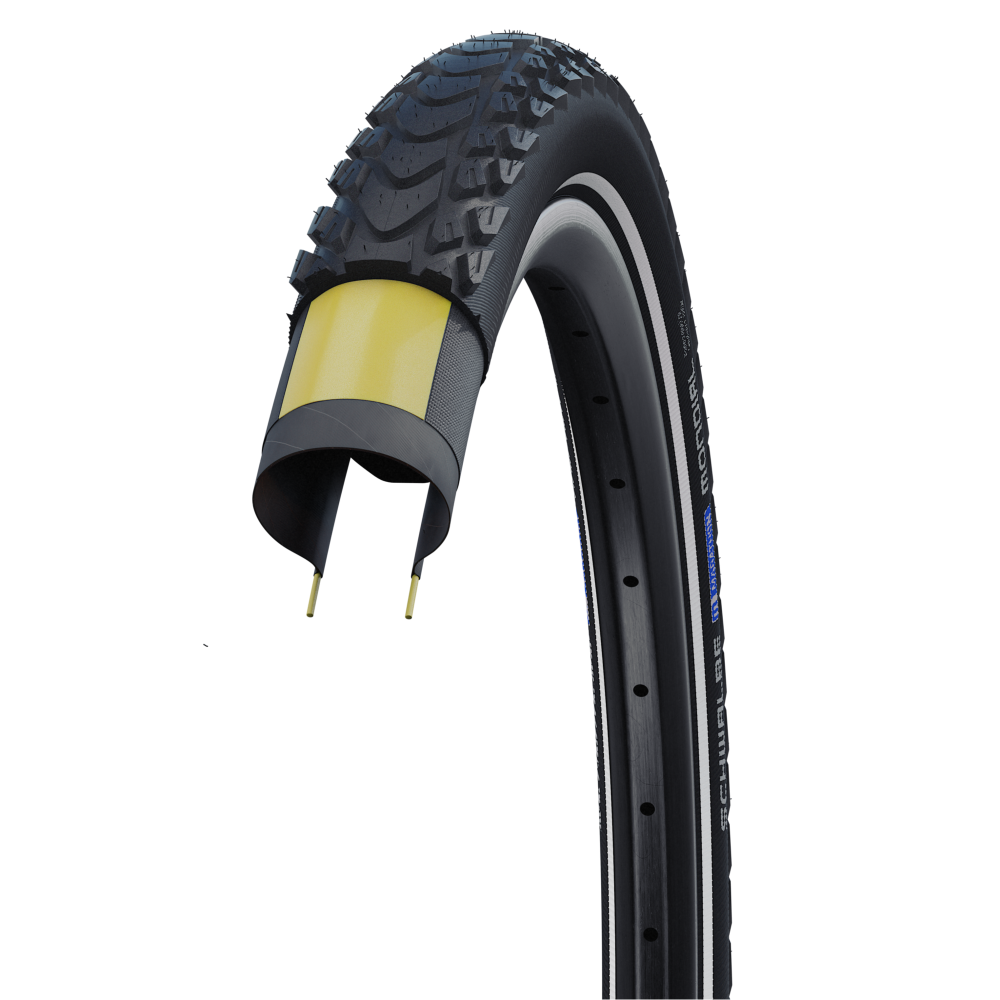 SCHWALBE MARATHON MONDIAL Draht Mit Reflexstreifen Performance Line 3 SCHWALBE MARATHON MONDIAL Draht Mit Reflexstreifen Performance Line