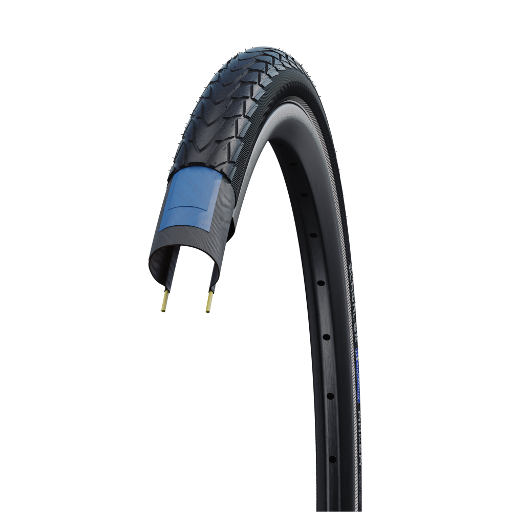 SCHWALBE MARATHON RACER Draht Mit Reflexstreifen Performance Line 3 SCHWALBE MARATHON RACER Draht Mit Reflexstreifen Performance Line