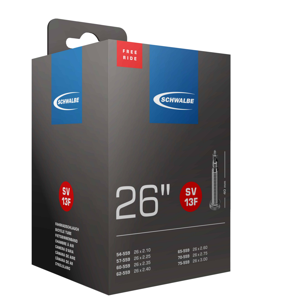 Schwalbe Schlauch Nr. 13F Freeride (26") 3 Schwalbe Schlauch Nr. 13F Freeride (26")