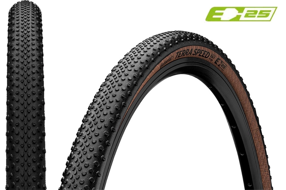 Continental 40-622 Terra Speed ProTection, TL-Ready, E-25, Falt, Schwarz/transparent Skin 3 Continental 40-622 Terra Speed ProTection, TL-Ready, E-25, Falt, Schwarz/transparent Skin