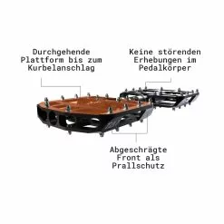 Tatze MC-Air Flatpedal -Shimano mc air web 6