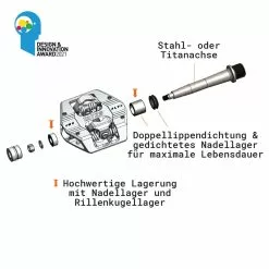 Tatze MC-Fly Enduropedal -Shimano mc fly 7