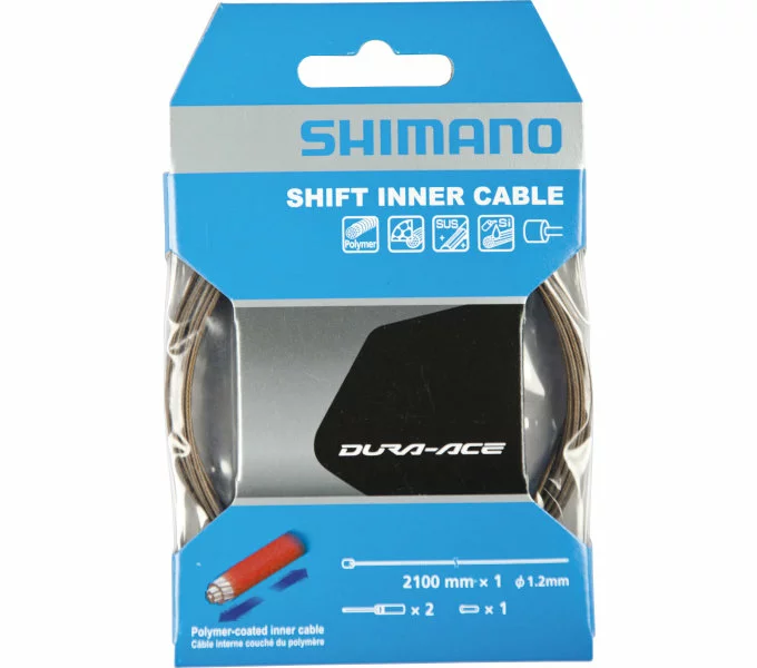 Shimano Schaltzug DURA-ACE Polymerbeschichtet 3 Shimano Schaltzug DURA-ACE Polymerbeschichtet