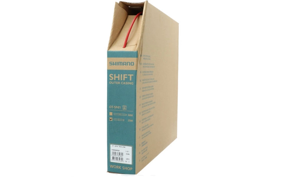 Shimano Schaltzugaußenhülle OT-SP41 25m, Gelb 3 Shimano Schaltzugaußenhülle OT-SP41 25m, Gelb